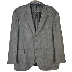 Maranzone by SFI Laime Wool Multi Colored Tweed Sports Coat Size 42L